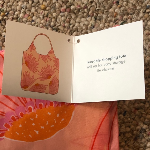 🆕 Kate Spade ♠️ Falling Flowers Reusable Tote - Picture 6 of 7